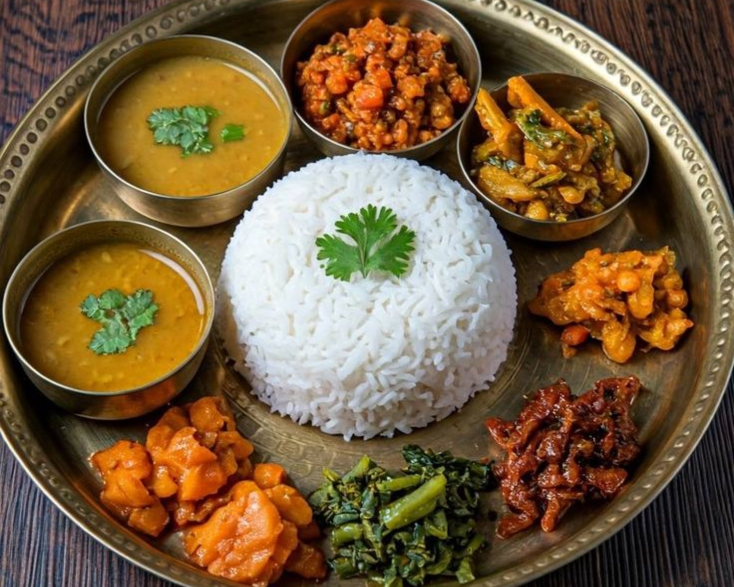 Dal-Bhaat (Lentils & Rice)