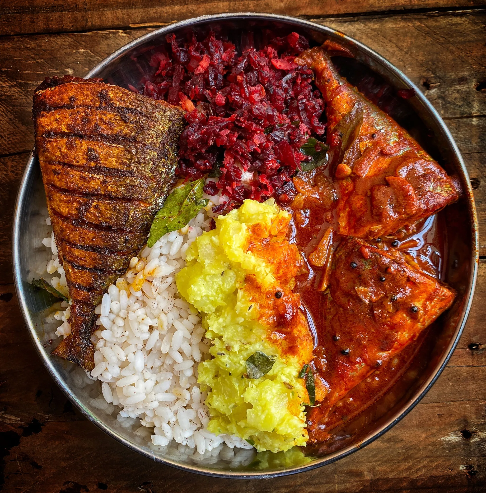 Fish Curry & Rice